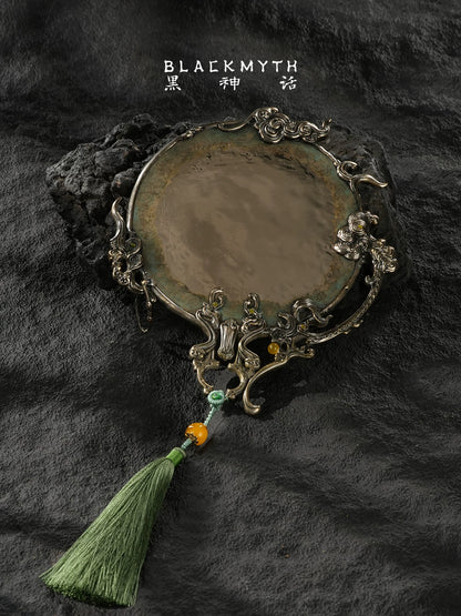 Black Myth: Wukong Spider Cave Scrying Mirror (Bronze Mirror) - 1/1 Collectible Bronze Ornament