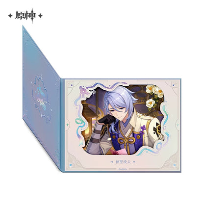 Official Genshin Impact Fated Day 2025 Fold-Out Window Shikishi
