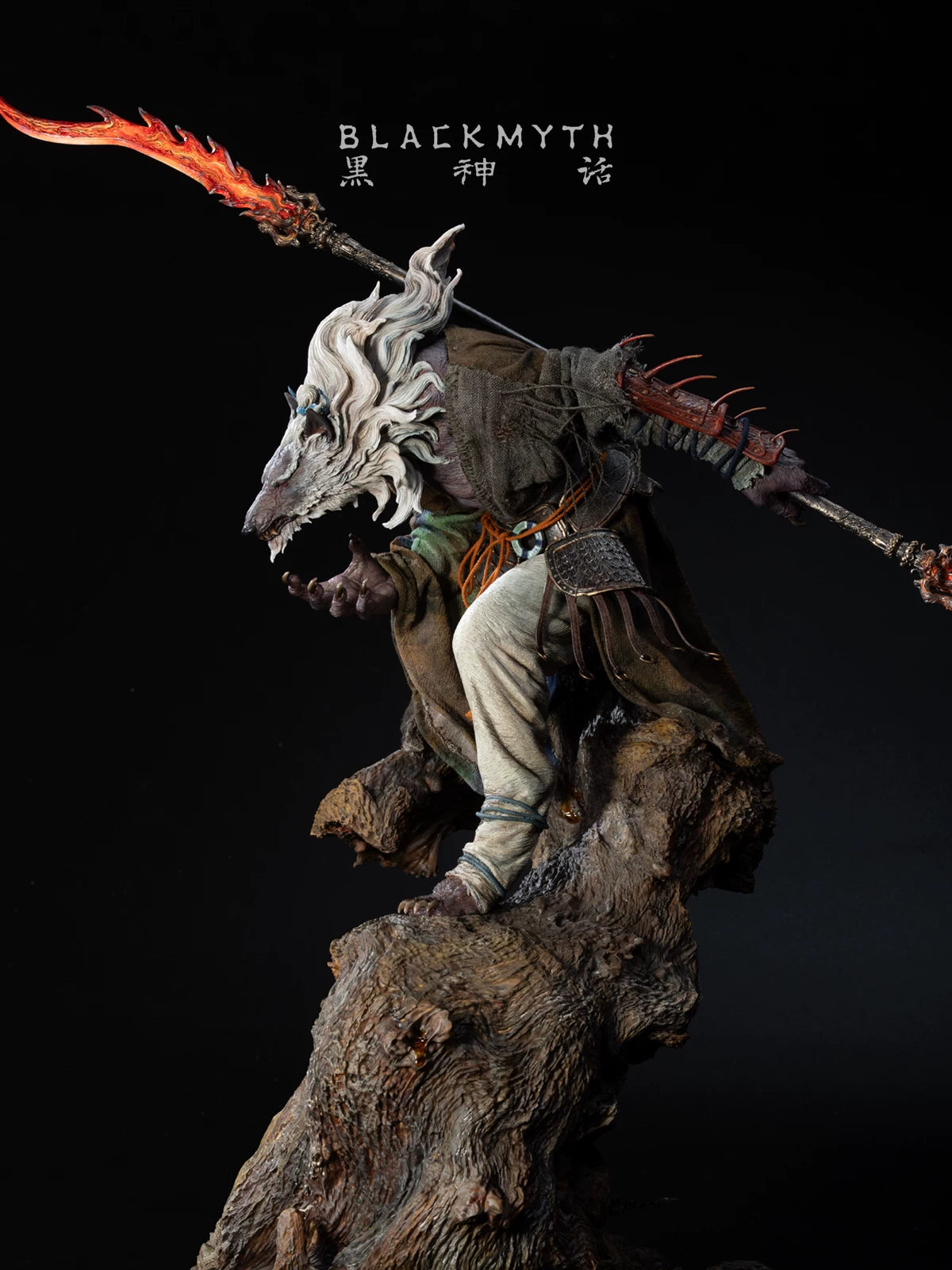 Official Black Myth: Wukong Guangzhi 1/4 scale collectible statue detail view