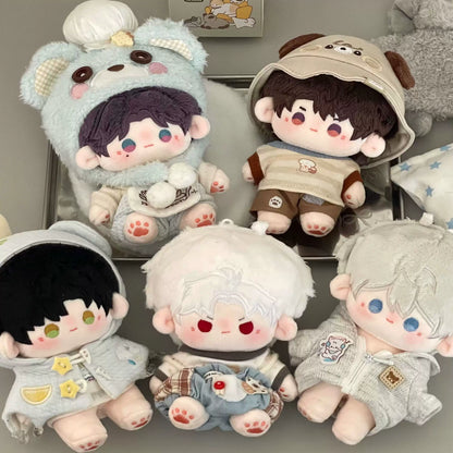 Love and Deepspace bead-eye plush dolls five designs in pastel outfits