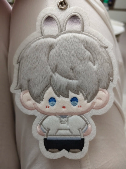 Love and Deepspace Fan-Made 3.94in Embroidered Plush Charm