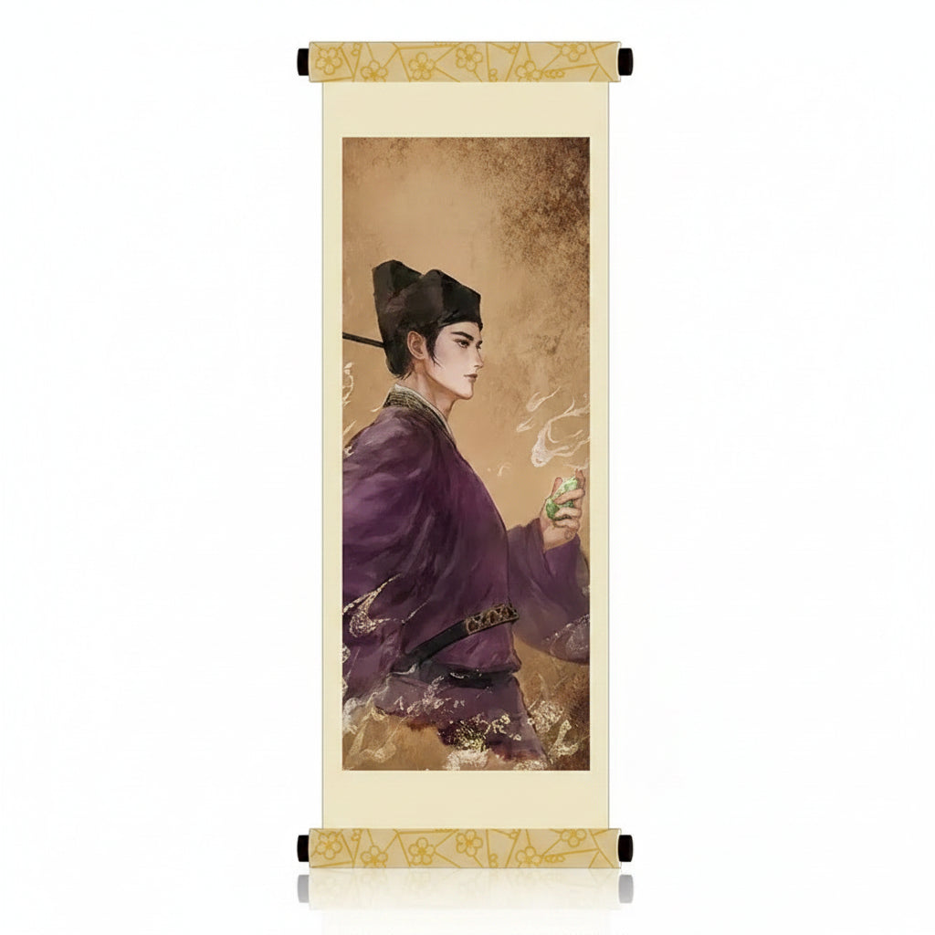 Where Winds Meet Zhao Guangyi shikishi and magnet set