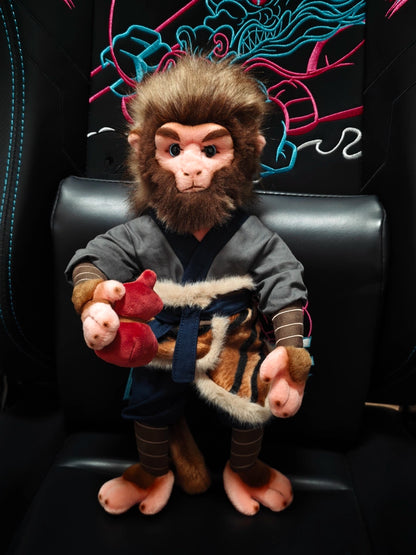 Official Black Myth: Wukong The Destined One Poseable Plush Toy with Movable Arms and Tail