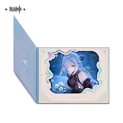 Official Genshin Impact Fated Day 2025 Fold-Out Window Shikishi