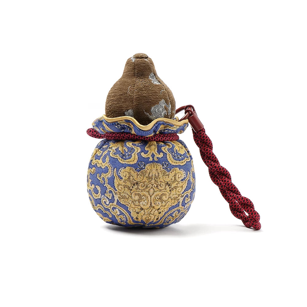 Black Myth: Wukong Medicine Gourd Throw Pillow - Jacquard Craft Office Home Stress Relief Comfort Pillow Keychain