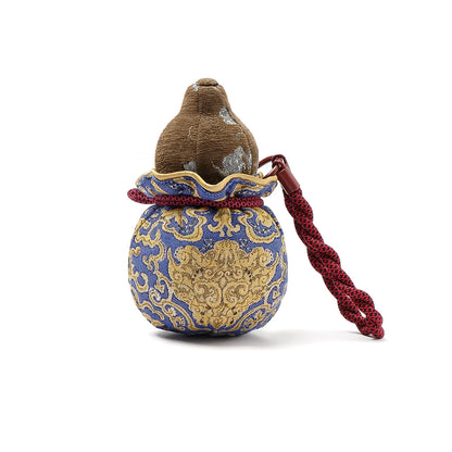 Black Myth: Wukong Medicine Gourd Throw Pillow - Jacquard Craft Office Home Stress Relief Comfort Pillow Keychain