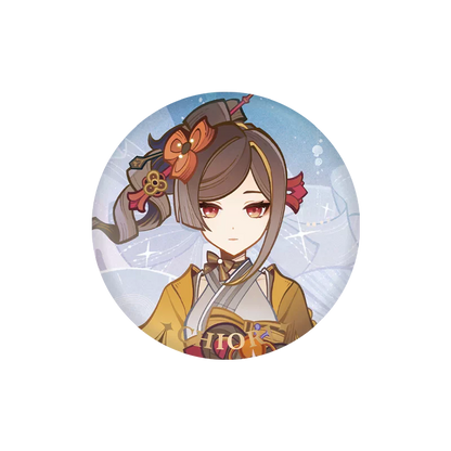 【原神官方】裁锦织夜主题系列 徽章 立牌 Genshin