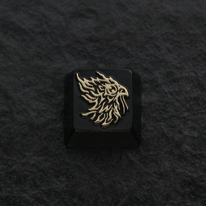 键石黑神话悟空周边金箍六根标志logo机械键盘锌铝合金属个性键帽