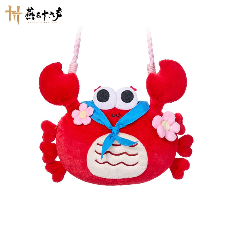 "Yan Yun Sixteen Sounds" Crab-tastic Plush Hanging Bag Official Flagship Store Genuine