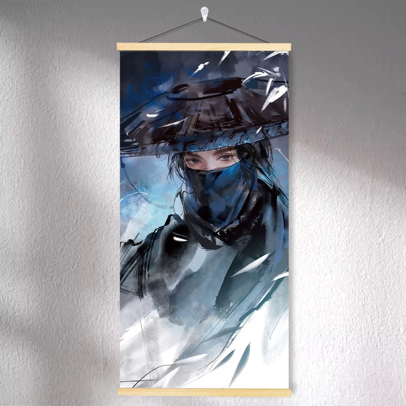 燕云十六声挂画客厅卧室寝室墙面装饰画游戏动漫二次元周边挂轴