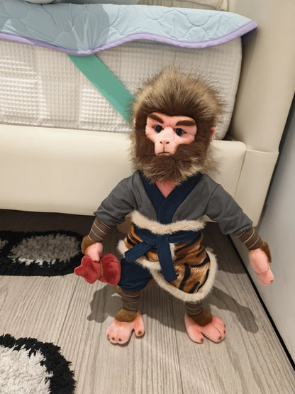 Official Black Myth: Wukong The Destined One Poseable Plush Toy with Movable Arms and Tail