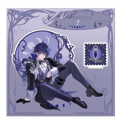Genshin Impact Fan-Made Moonlit Melody Acrylic Stand & NFC Disc Collection