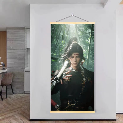 燕云十六声挂画客厅卧室寝室墙面装饰画游戏动漫二次元周边挂轴