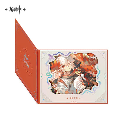 Official Genshin Impact Fated Day Character Fold-Out Window Shikishi
