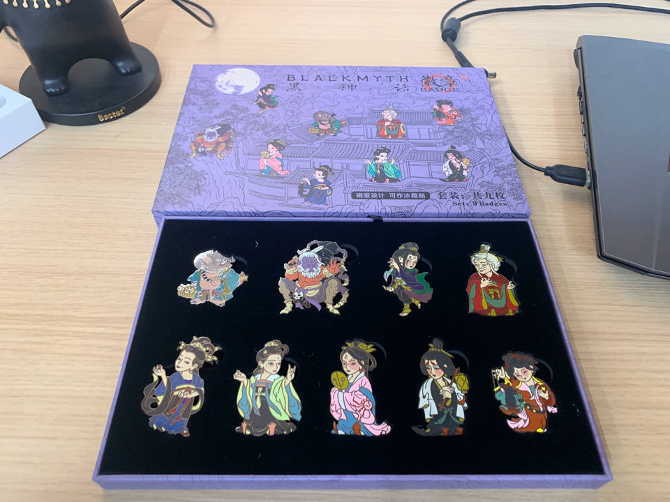 Official Black Myth: Wukong Shadow Archive Magnetic Badges - Series IV