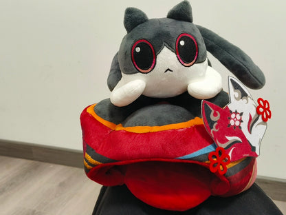 Genshin Impact Fan-Made Sparkle Cat Cake Plush