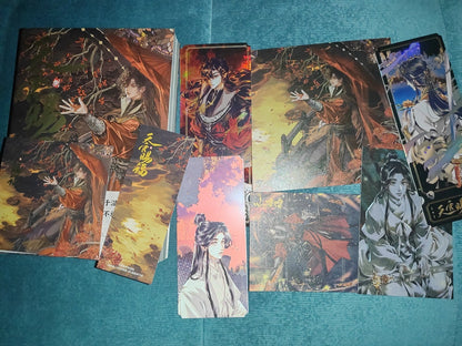 TGCF manhua collection Vol. 8 book with art cards and bookmarks