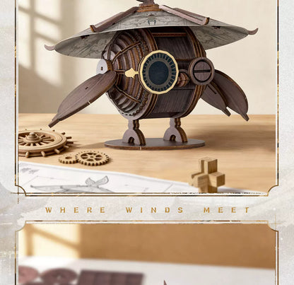 《燕云十六声》啁啾木质拼装玩具 墨山道 官方旗舰店正版