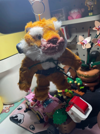 Official Black Myth: Wukong Tiger Vanguard Plush Keychain & Display Plush