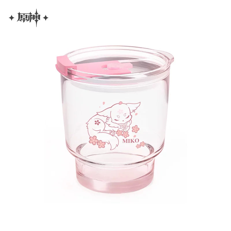 【原神官方】八重神子·仙狐系列 玻璃杯 Genshin
