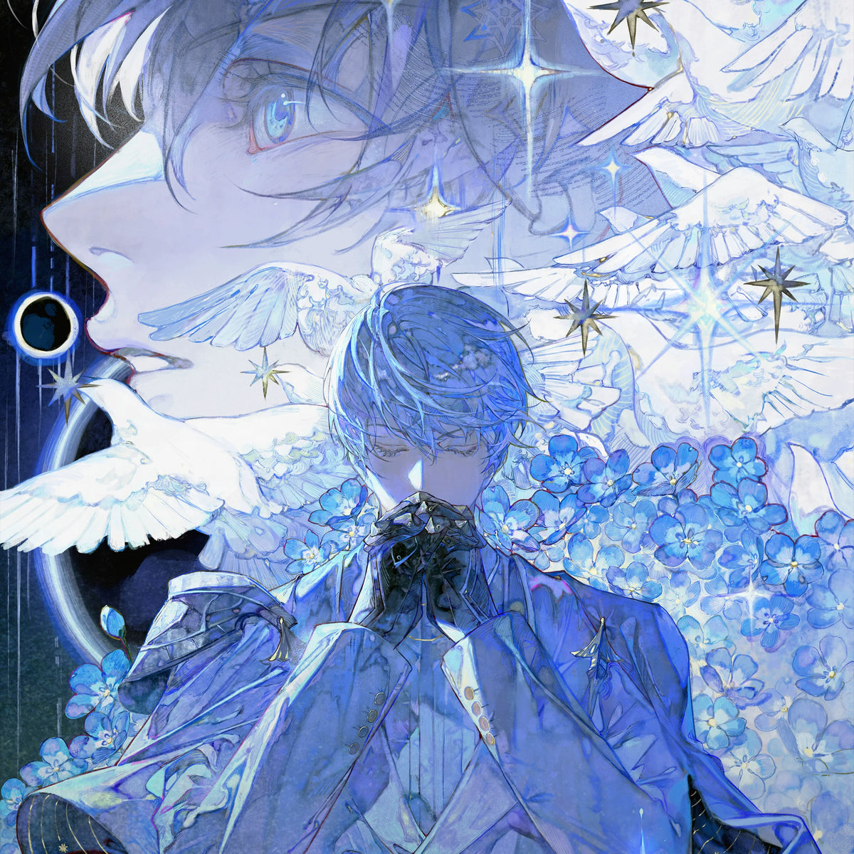 Love and Deepspace Xavier Light Year Merch collectible card
