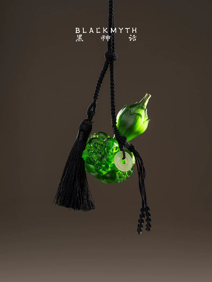 《黑神话：悟空》五鬼葫芦-1/3收藏琉璃摆件（琉光绿）