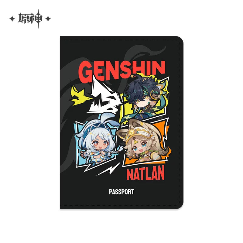 【原神官方】燃动纳塔系列护照夹 Genshin