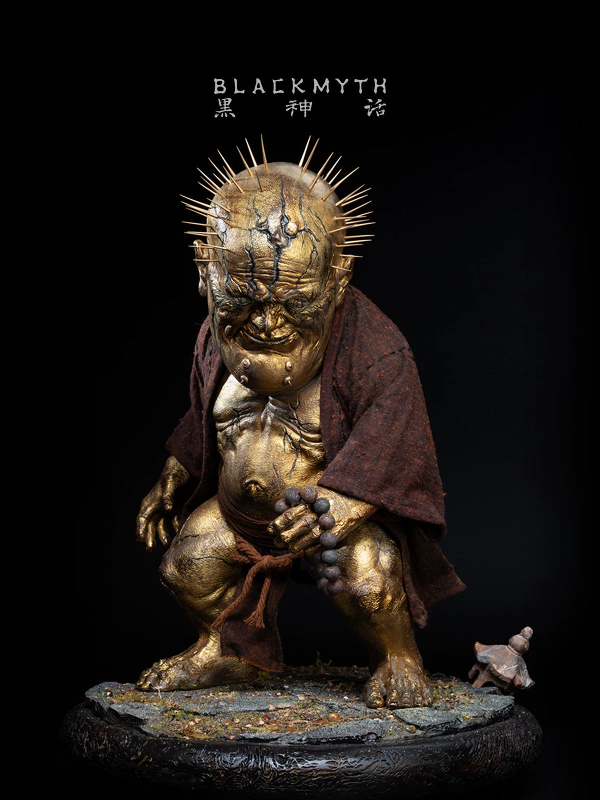 Official Black Myth: Wukong Elder Jinchi 1/4 scale collectible statue side view