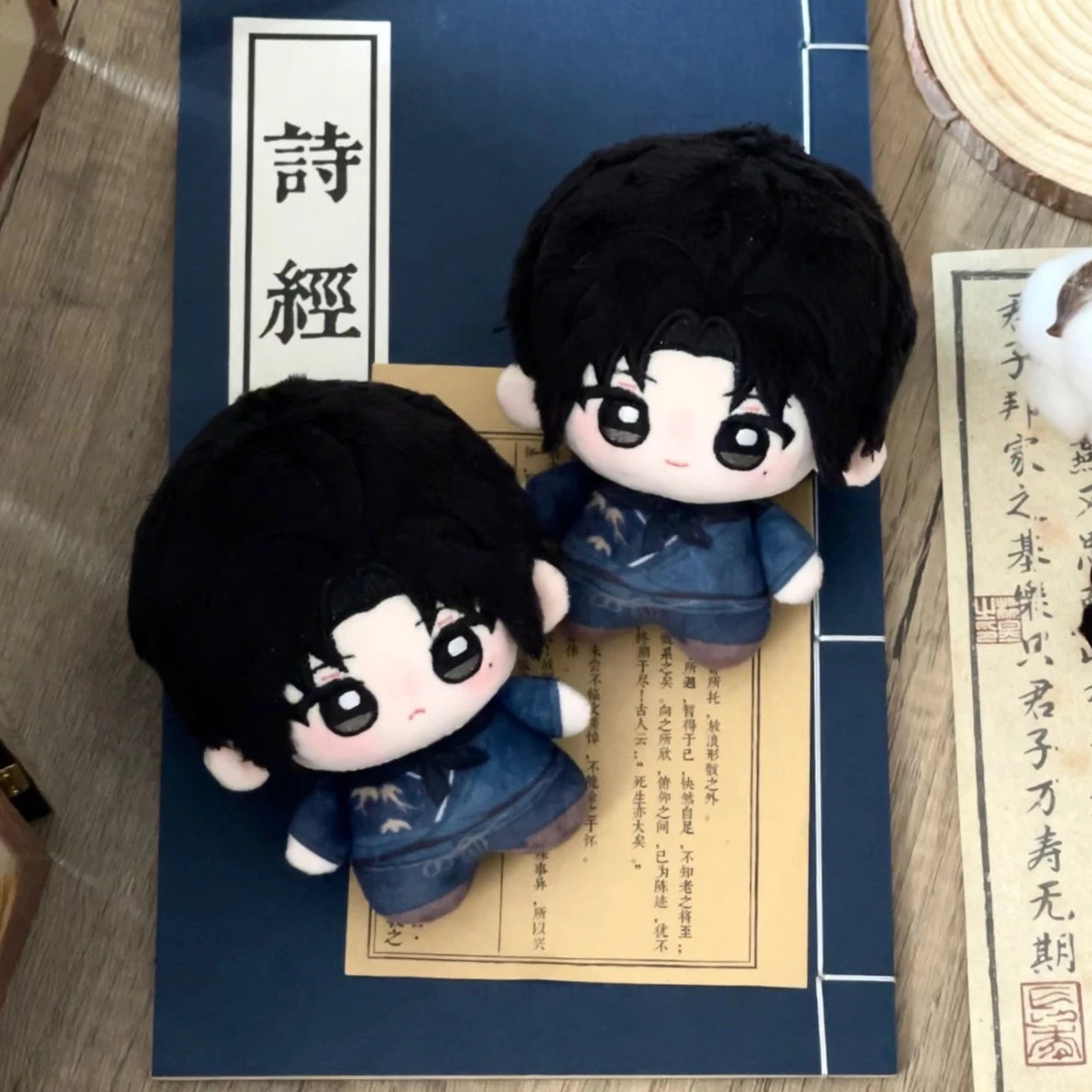 现货｜燕云十六声周边江晏江无浪10cm印花努努体原创同人棉花娃娃