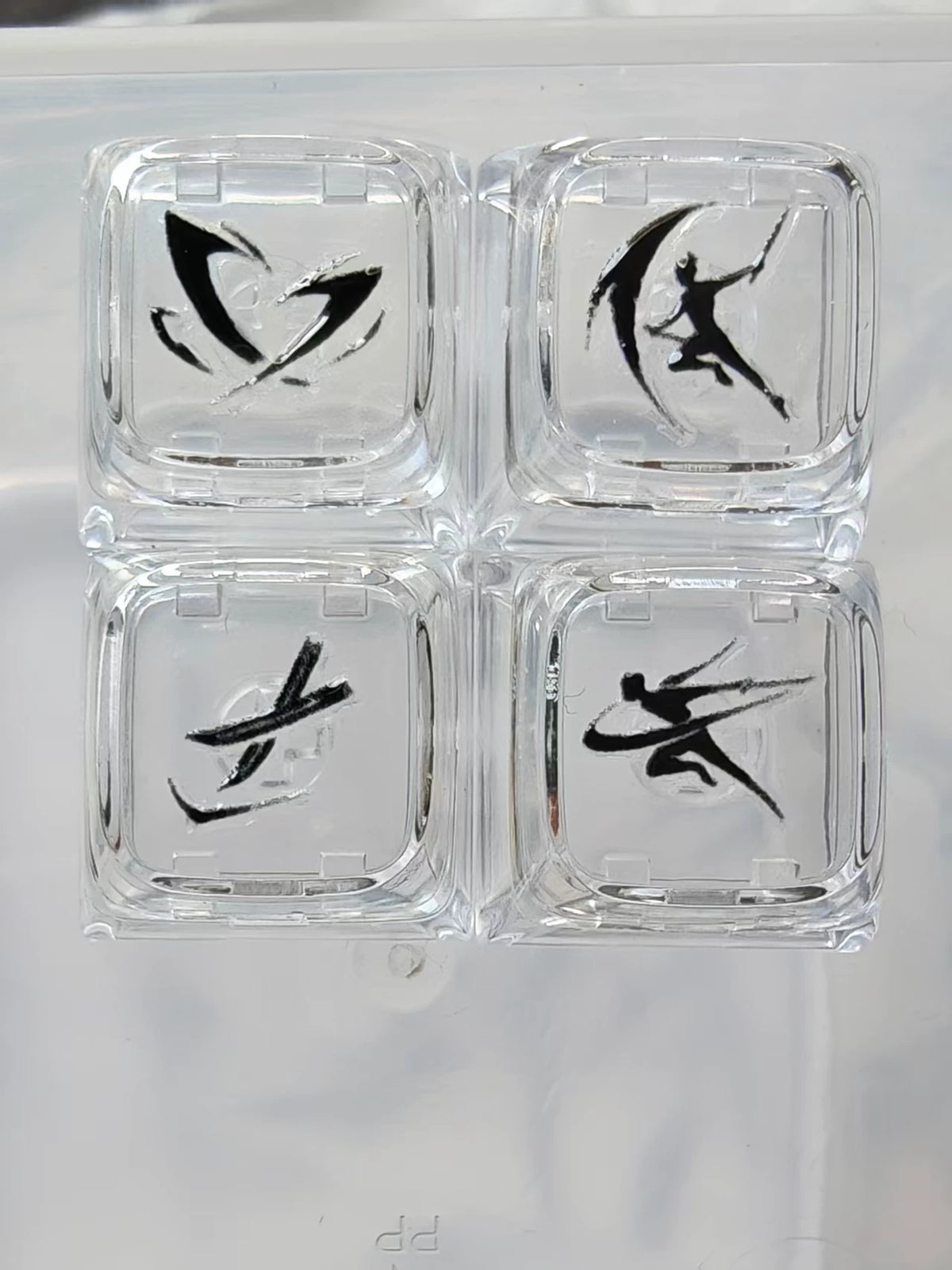 Where Winds Meet Fan-Made 11-Style Transparent PC Keycaps