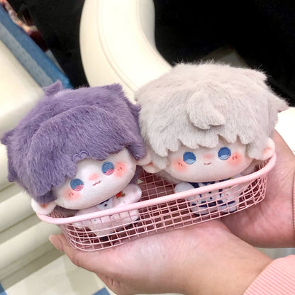 Love and Deepspace Printed plush dolls two dolls in pink basket