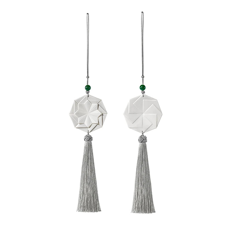 Official Where Winds Meet Paper Moon Glow tassel bag charm