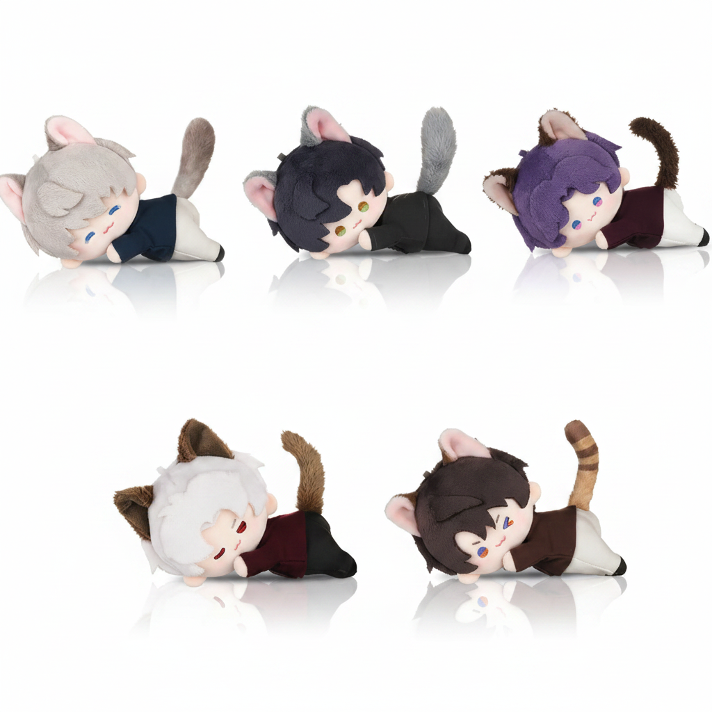 Official Love and Deepspace Cat magnetic plush charm