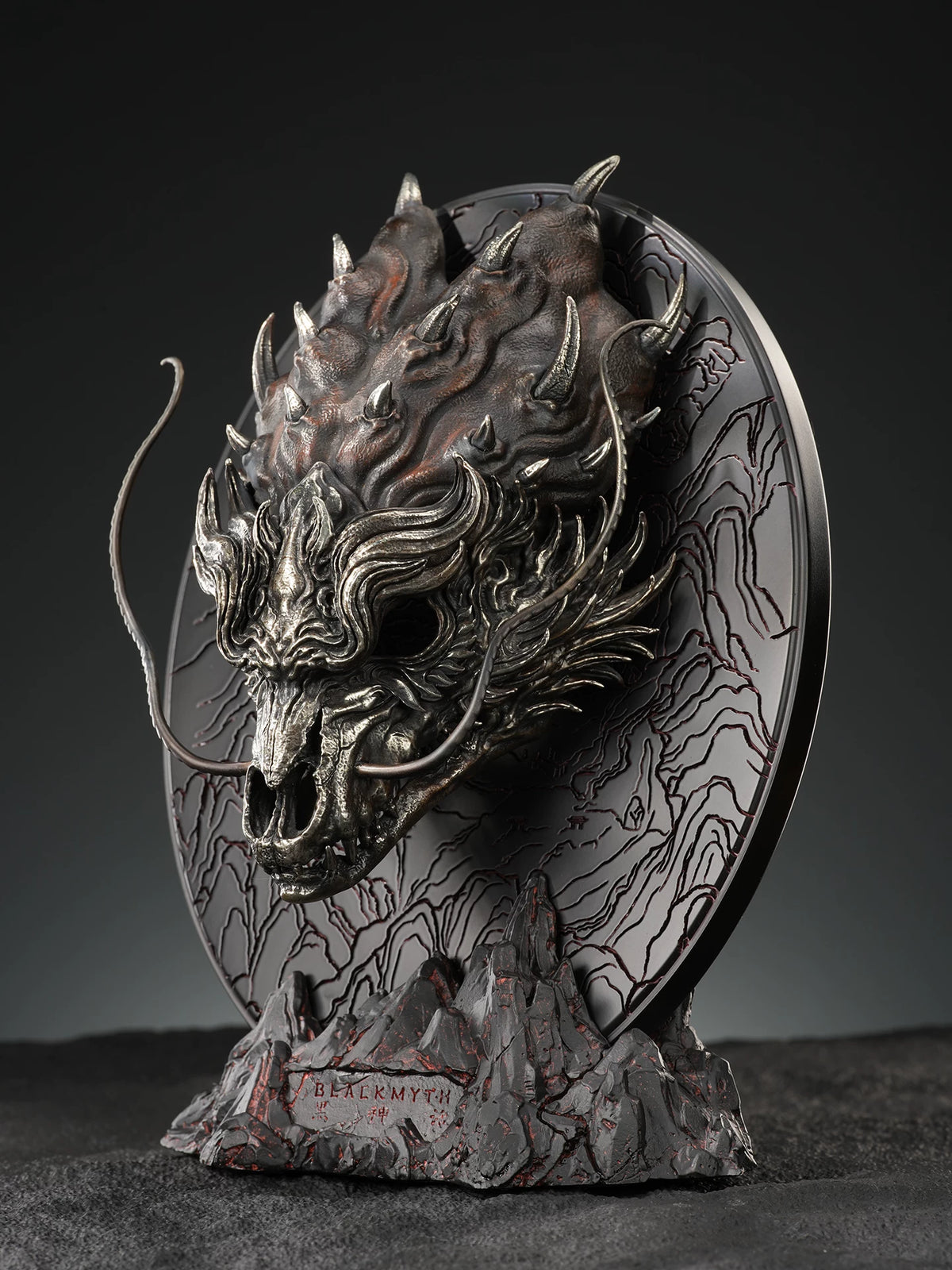 Black Myth: Wukong Biebao Skull Mask half-scale collectible side view