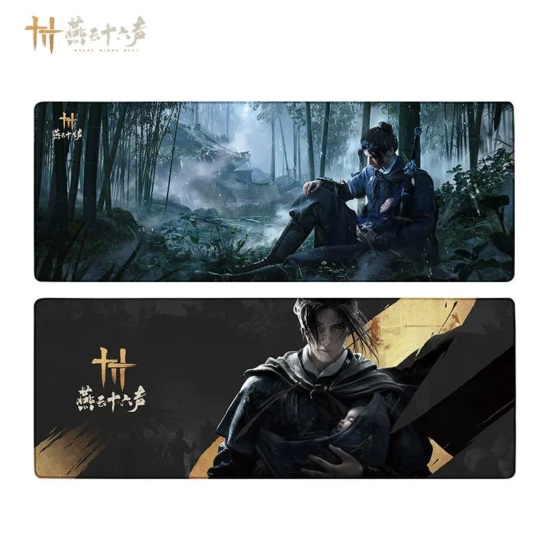 Official Where Winds Meet black gold or bamboo desk mat