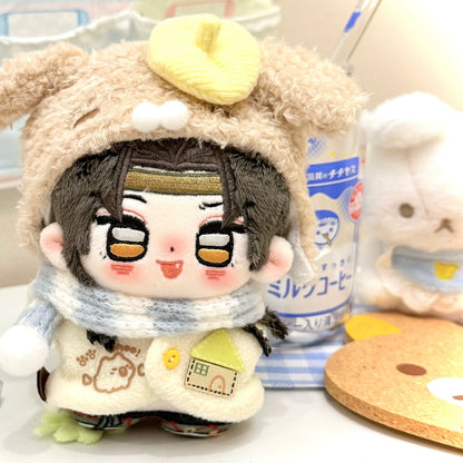 Where Winds Meet Jiuliu Mouse plush doll wearing bear costume and scarf
