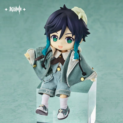 【原神官方/全款】青风的悠歌 Ver. GSC 温迪粘土娃 服装套组