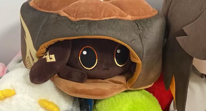Genshin Impact Fan-Made Zhongli Cat Cake Plush