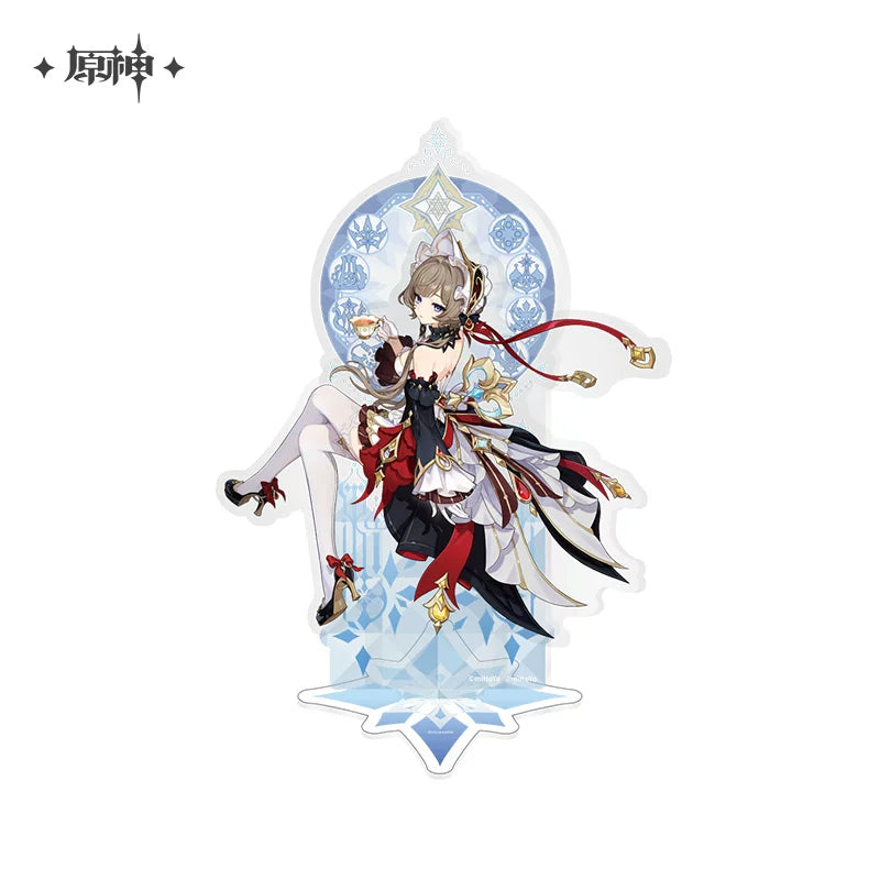 Official Genshin Impact Snezhnaya Character Acrylic Stands
