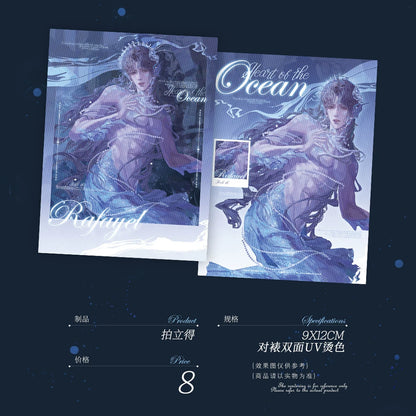 Love and Deepspace Rafayel Tide instant photo design preview, double-sided UV silver