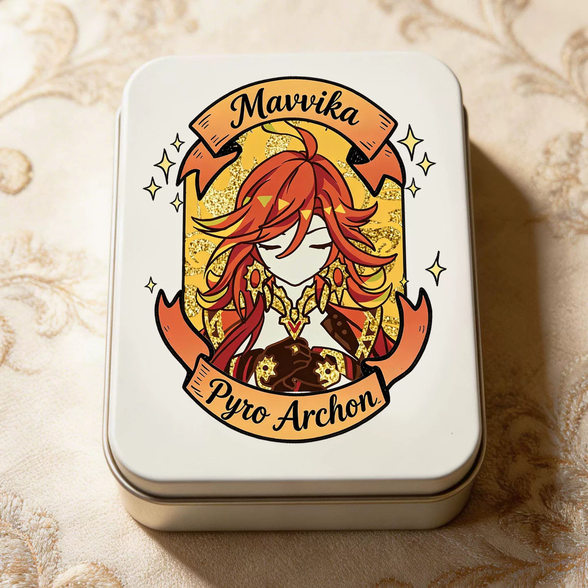Genshin Impact Fan-Made Character Metal Storage Tin Collection