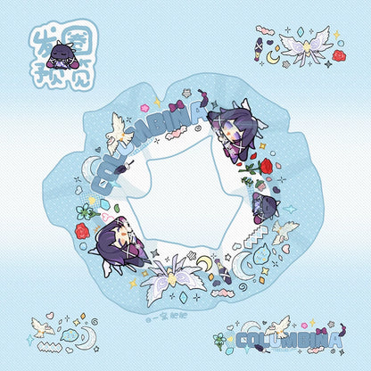 Genshin Impact Fan-Made Character Hair Scrunchie Collection