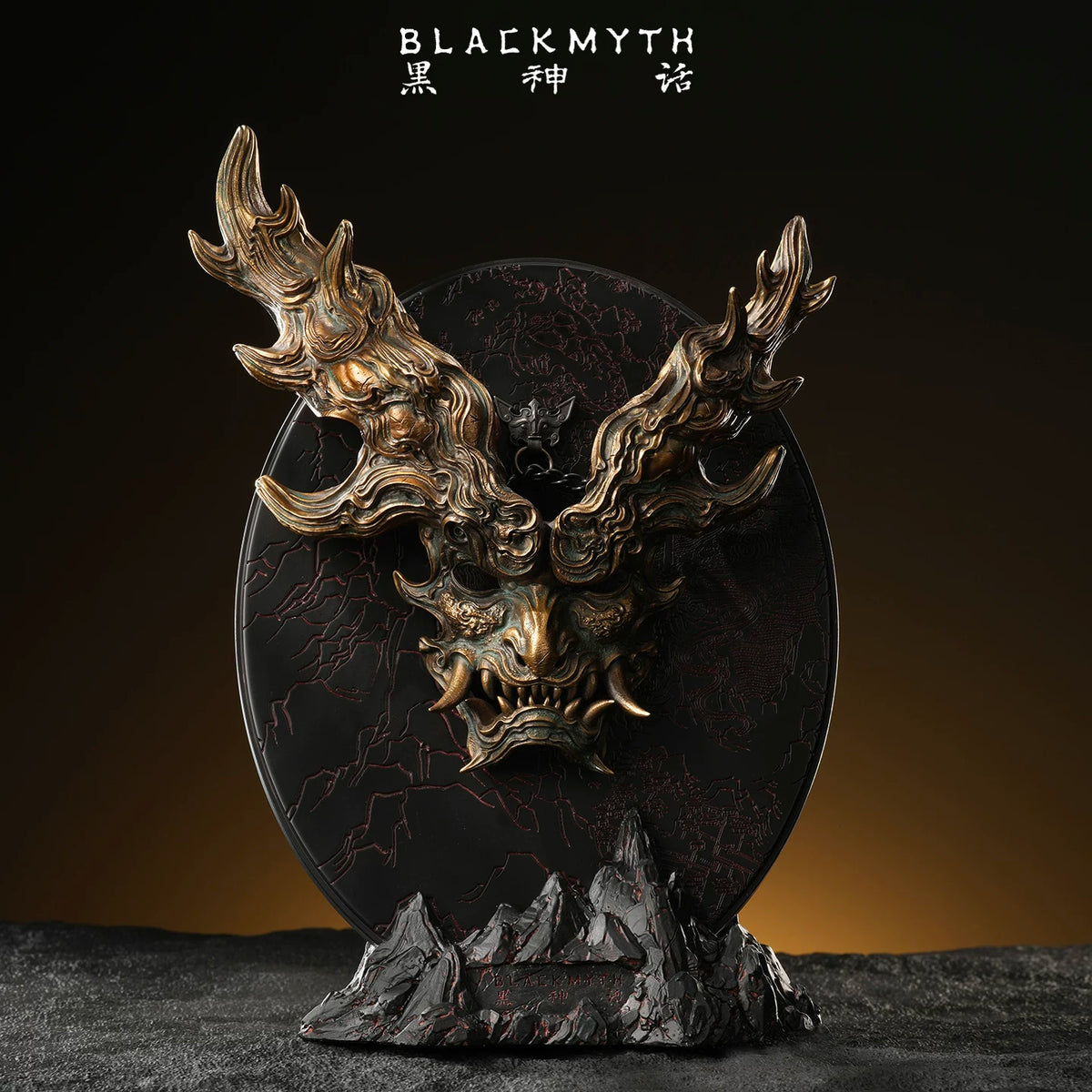 Official Black Myth: Wukong Cangfeng Beast Mask half-scale brass collectible ornament