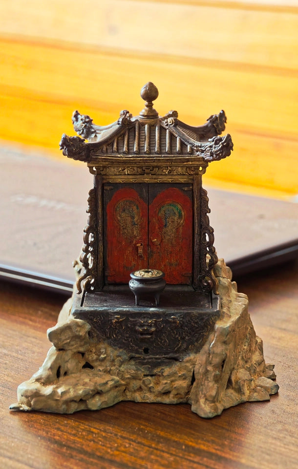 Official Black Myth: Wukong Yellow Wind Ridge Land God Shrine Incense Burner