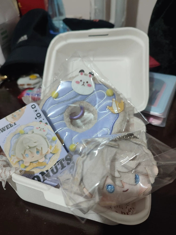 Love and Deepspace Fan-Made Donut Crawl Plush Doll Charms