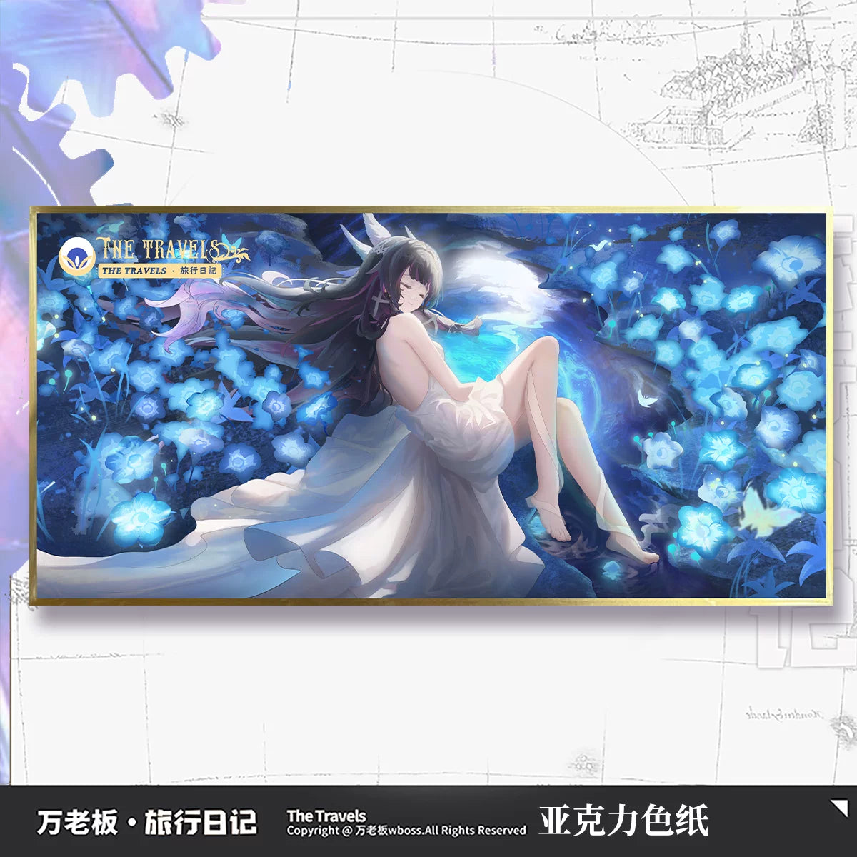 Genshin Impact Fan-Made Acrylic Special-Effect Shikishi Collection