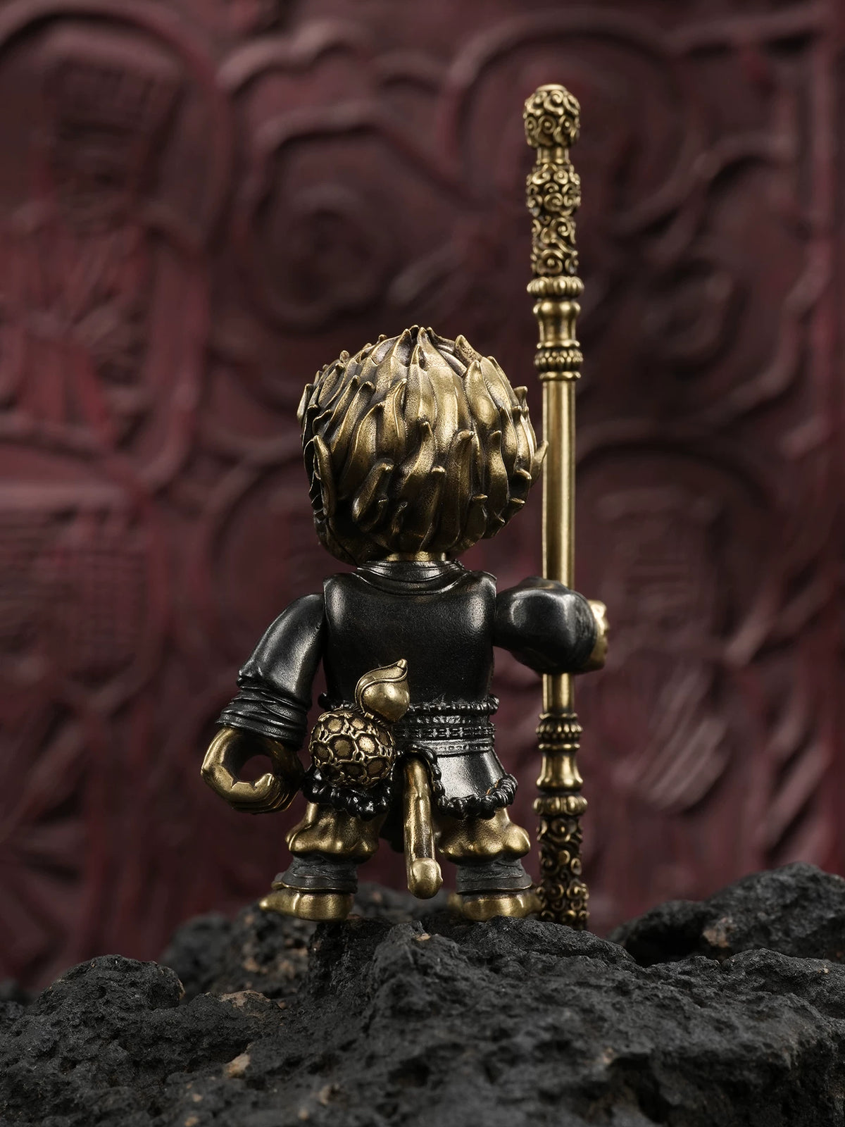 Black Myth: Wukong compact metal figure display angle