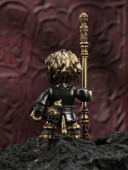 Black Myth: Wukong compact metal figure display angle