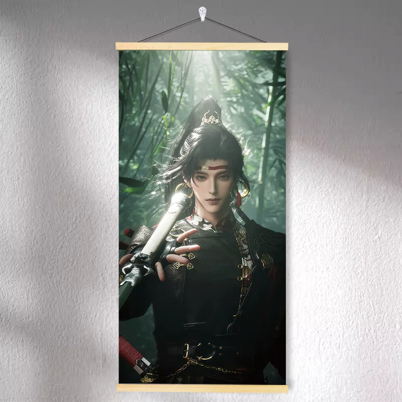 燕云十六声挂画客厅卧室寝室墙面装饰画游戏动漫二次元周边挂轴