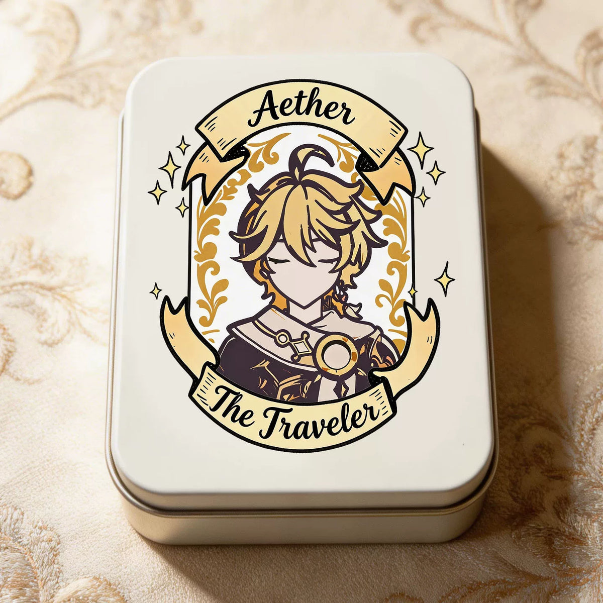 Genshin Impact Fan-Made Character Metal Storage Tin Collection